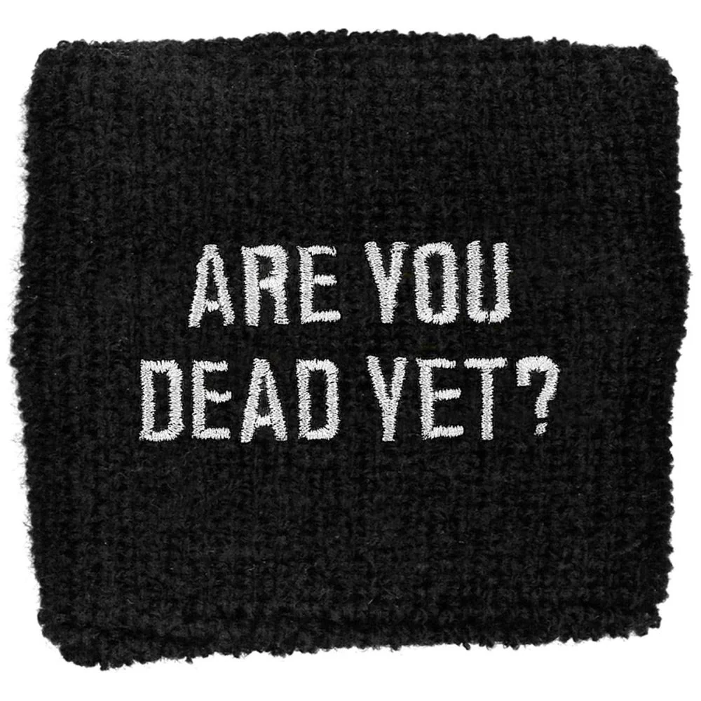 Children Of Bodom - Sweat Towelling Embroided Wristband (Are You Dead Yet?)