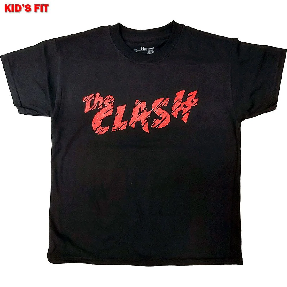 Clash, The - Logo Toddler and Youth Black Shirt - 100% Official Merchandise