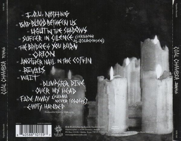Coal Chamber - Rivals - CD - New - Image 2