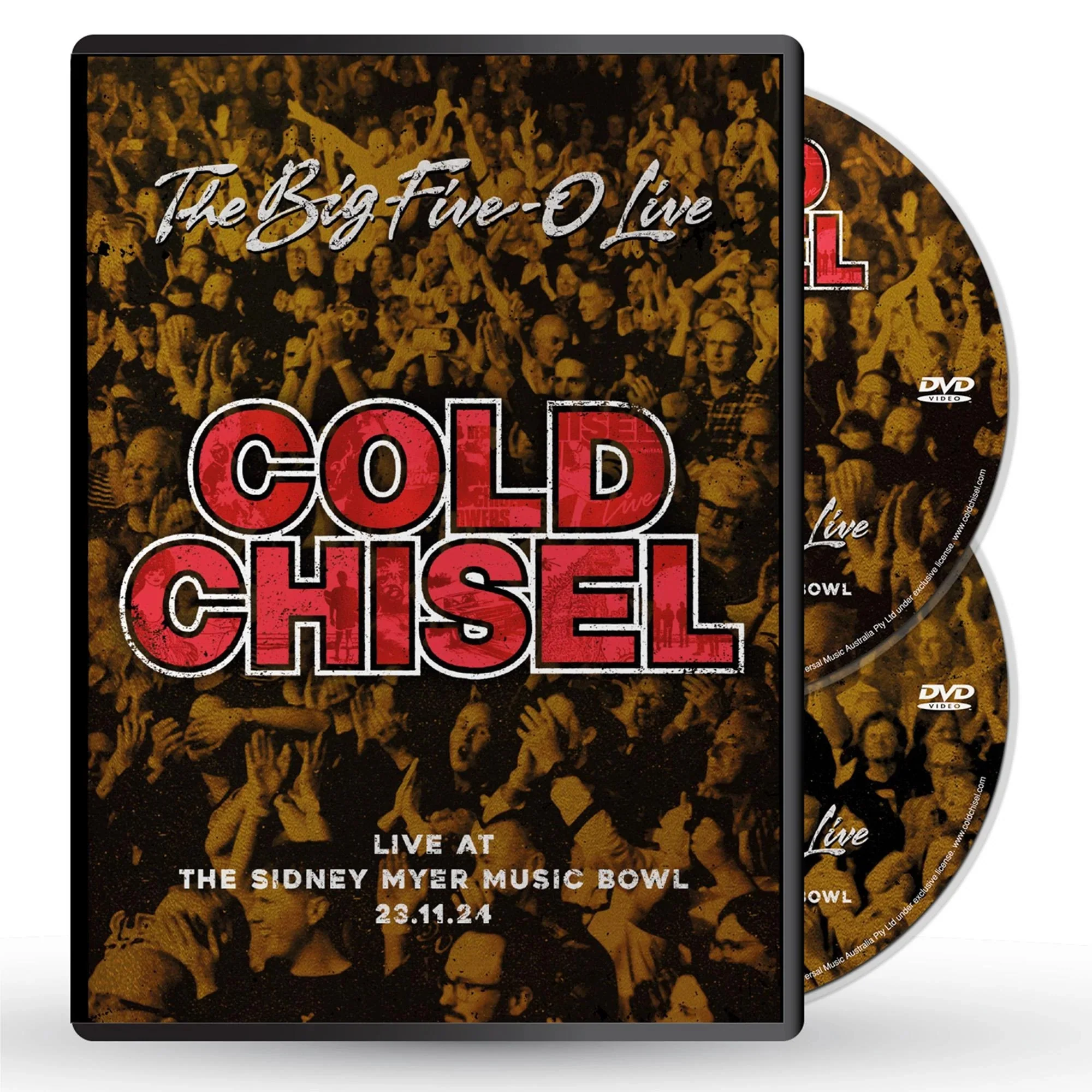 Cold Chisel - Big Five-0 Live, The (2DVD) (R0) - DVD - Music