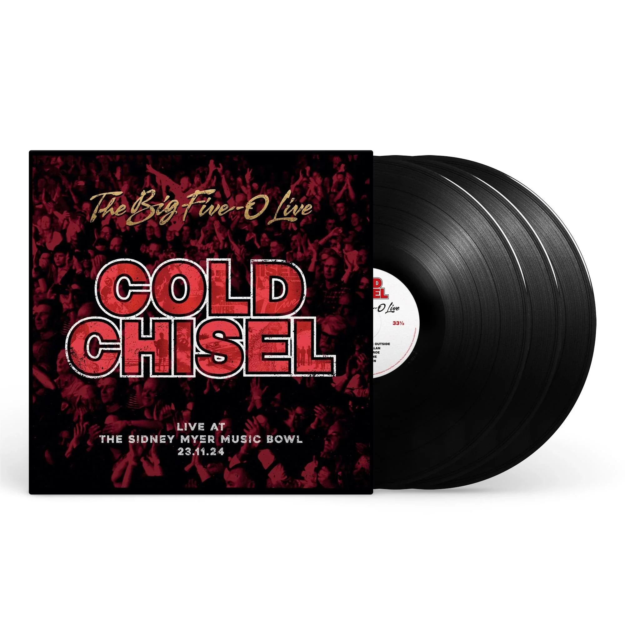 Cold Chisel - Big Five-0 Live, The (3LP gatefold) - Vinyl - New