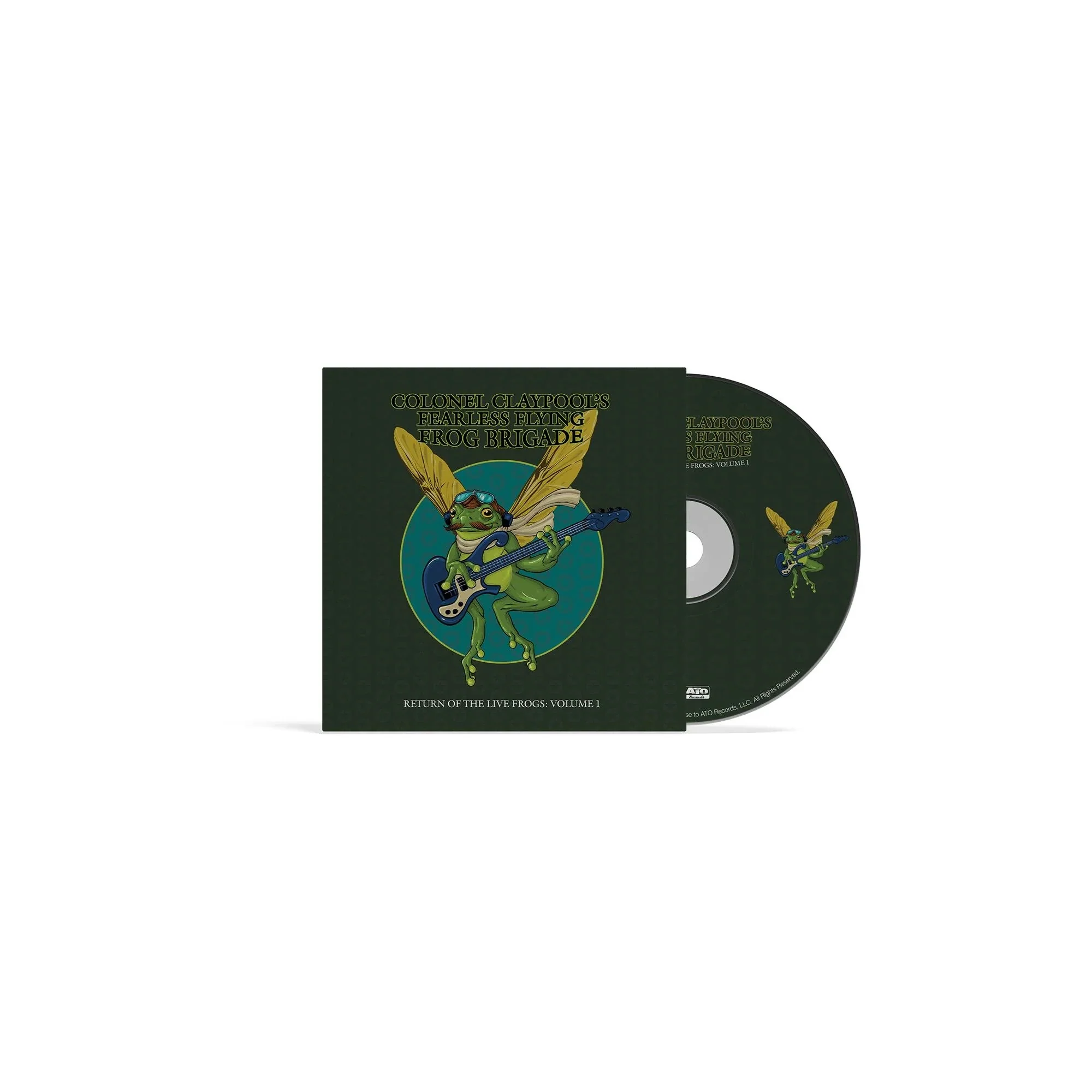 Colonel Claypool's Fearless Flying Frog Brigade - Return Of The Live Frogs: Volume 1 - CD - New - PRE-ORDER