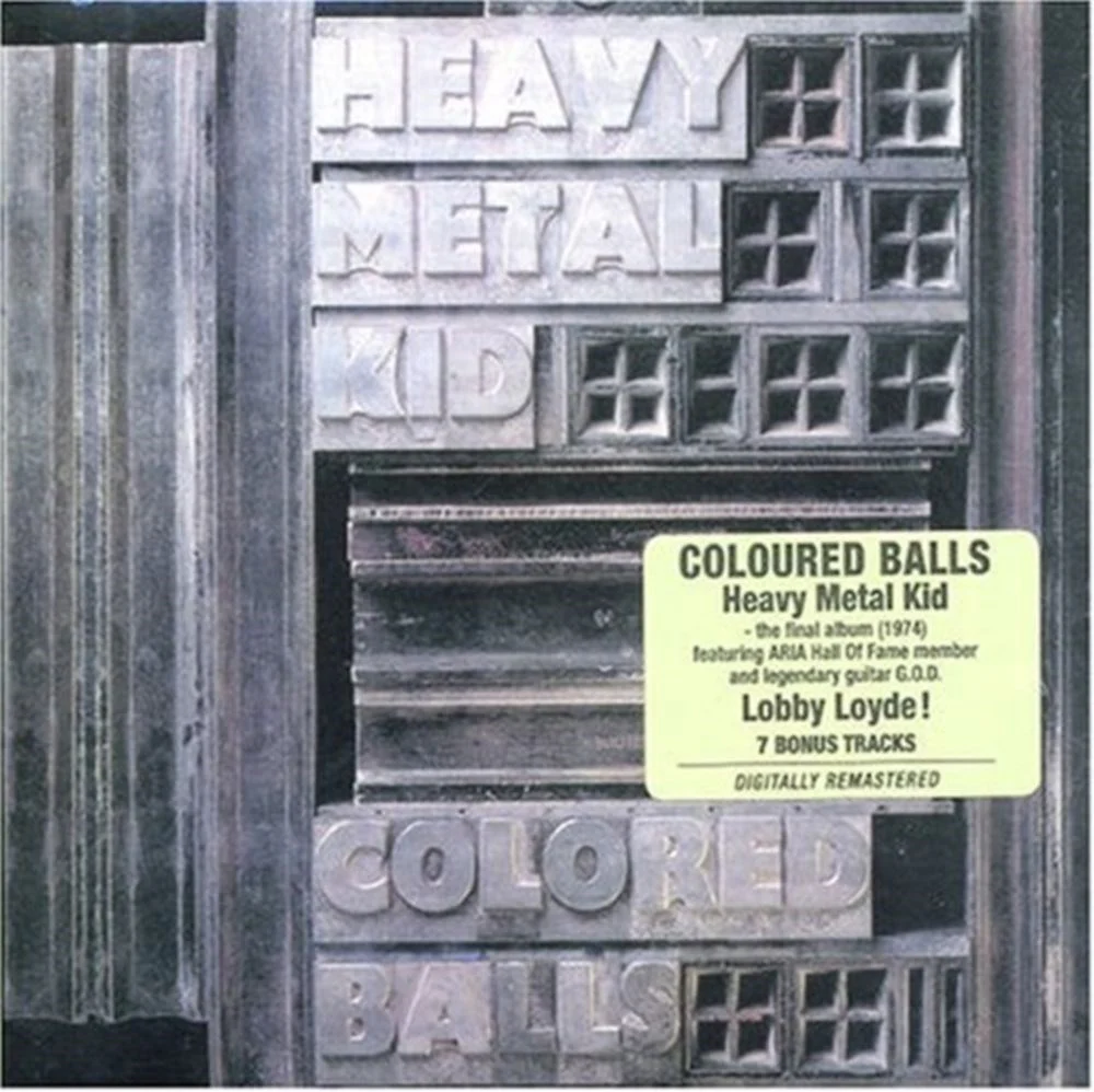 Coloured Balls - Heavy Metal Kid (2006 remastered reissue with 7 bonus tracks) - CD - New