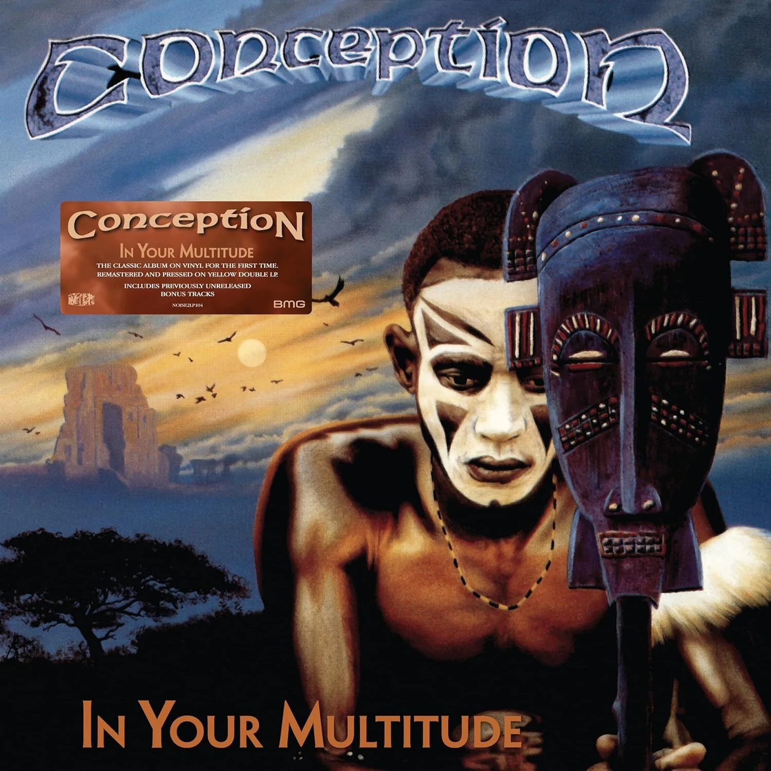 Conception - In Your Multitude (2022 2LP Yellow vinyl remastered gatefold reissue) - Vinyl - New