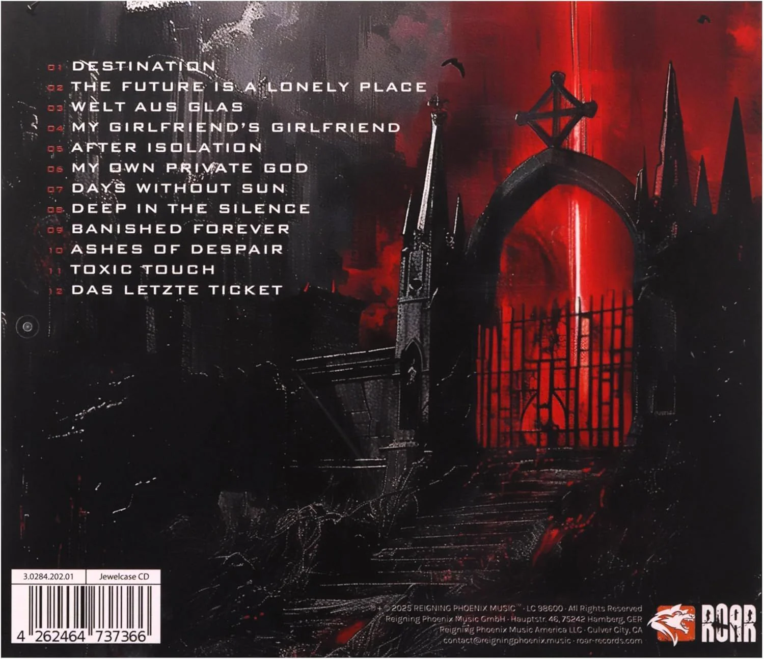 Crematory - Destination - CD - New - Image 2
