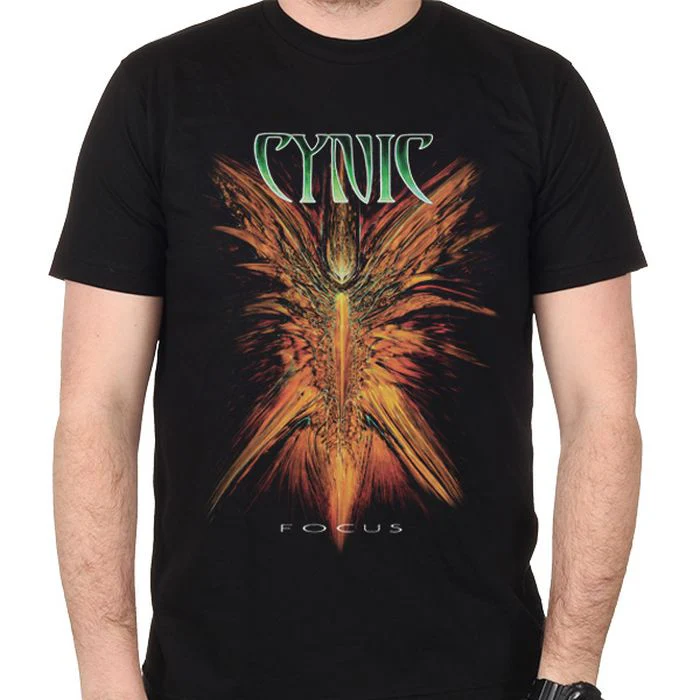 Cynic - Focus Black Shirt - 100% Official Merchandise