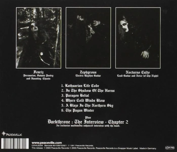 Darkthrone - Blaze In The Northern Sky, A - CD - New - Image 2