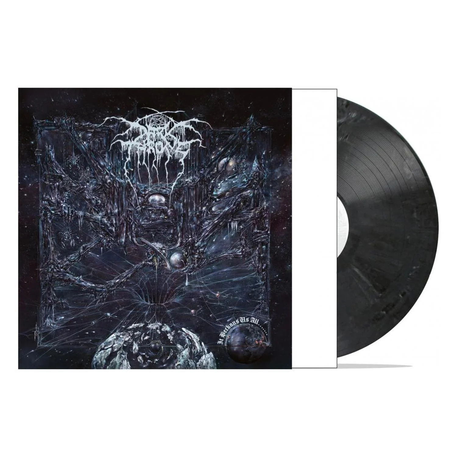 Darkthrone - It Beckons Us All (RARE FIRST PRESSING WITH SOUND ISSUE ON SIDE 2 Grey Marble vinyl) - Vinyl - New