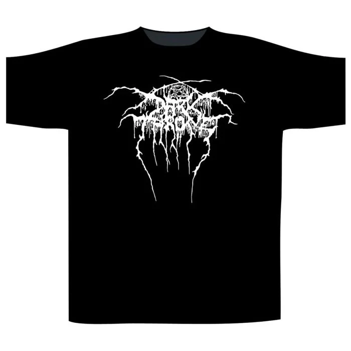 Darkthrone - Logo Black Shirt - 100% Official Merchandise