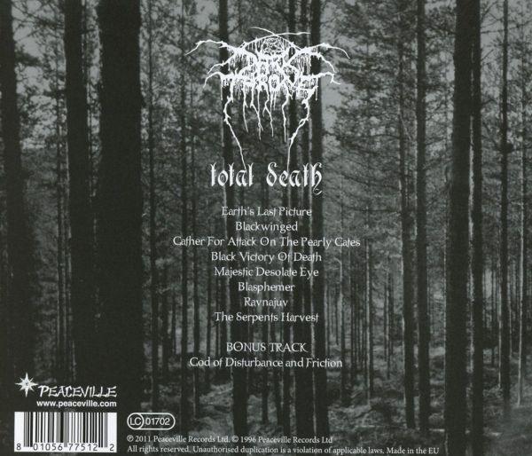 Darkthrone - Total Death (reissue) - CD - New - Image 2