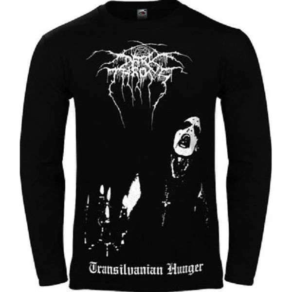 Darkthrone - Transilvanian Hunger Black Long Sleeve Shirt - 100% Official Merchandise