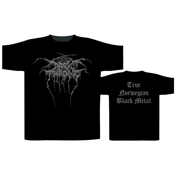 Darkthrone - True Norwegian Black Metal Black Shirt - 100% Official Merchandise