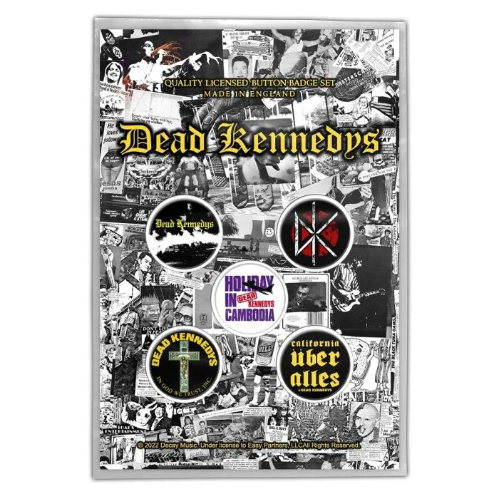 Dead Kennedys - 5 x 2.5cm Button Set - Fresh Fruit