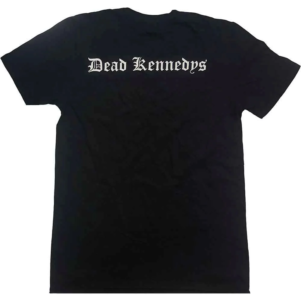 Dead Kennedys - Vintage Logo with Back Print Black Shirt - 100% Official Merchandise - Image 3