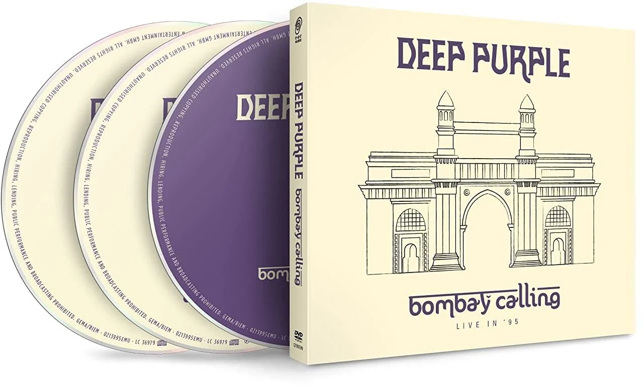 Deep Purple - Bombay Calling: Live In '95 (Ltd. Ed. 2CD/DVD) (R0) - CD - New