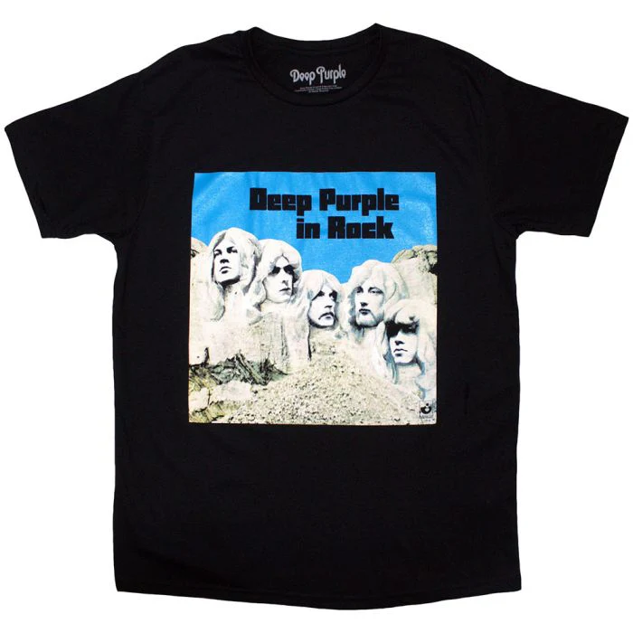 Deep Purple - In Rock Black Shirt - 100% Official Merchandise