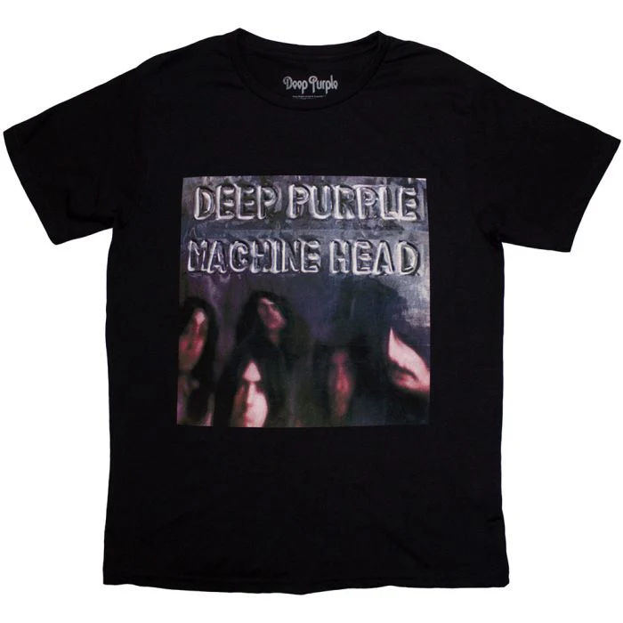 Deep Purple - Machine Head Black Shirt - 100% Official Merchandise