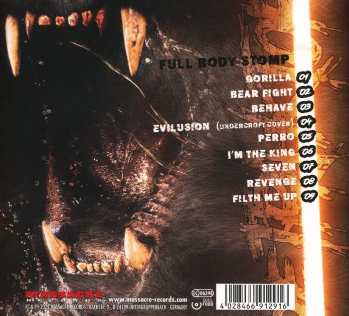 Detraktor - Full Body Stomp - CD - New - Image 2