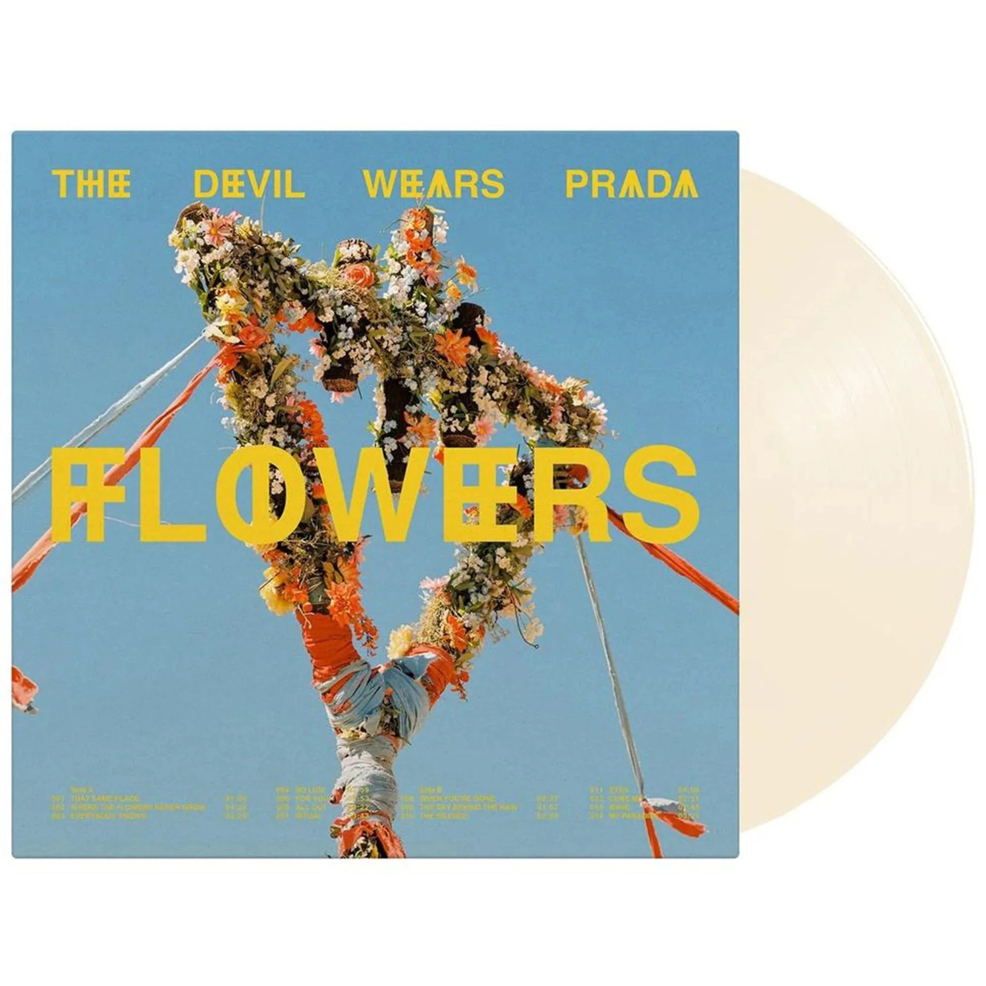 Devil Wears Prada - Flowers (Opaque Bone Coloured vinyl) - Vinyl - New