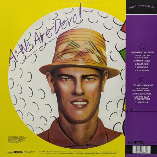 Devo - Q: Are We Not Men? A: We Are Devo! (Ltd. Ed. 2025 180g remastered gatefold reissue - 5000 copies) - Vinyl - New - Image 2