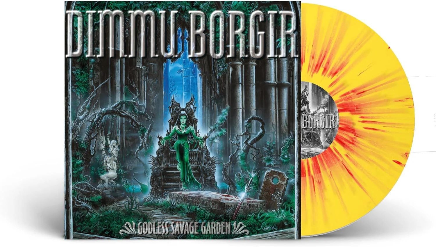 Dimmu Borgir - Godless Savage Garden (Ltd. Ed. 2024 Yellow & Orange Splatter vinyl gatefold reissue) - Vinyl - New