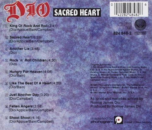 Dio - Sacred Heart - CD - New - Image 2