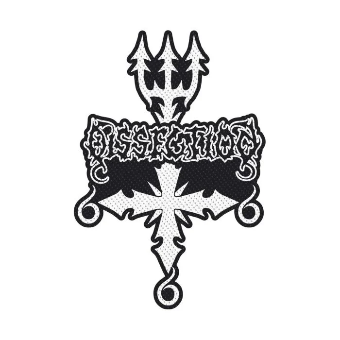 Dissection - Cut-Out Logo (70mm x 100mm) Sew-On Patch