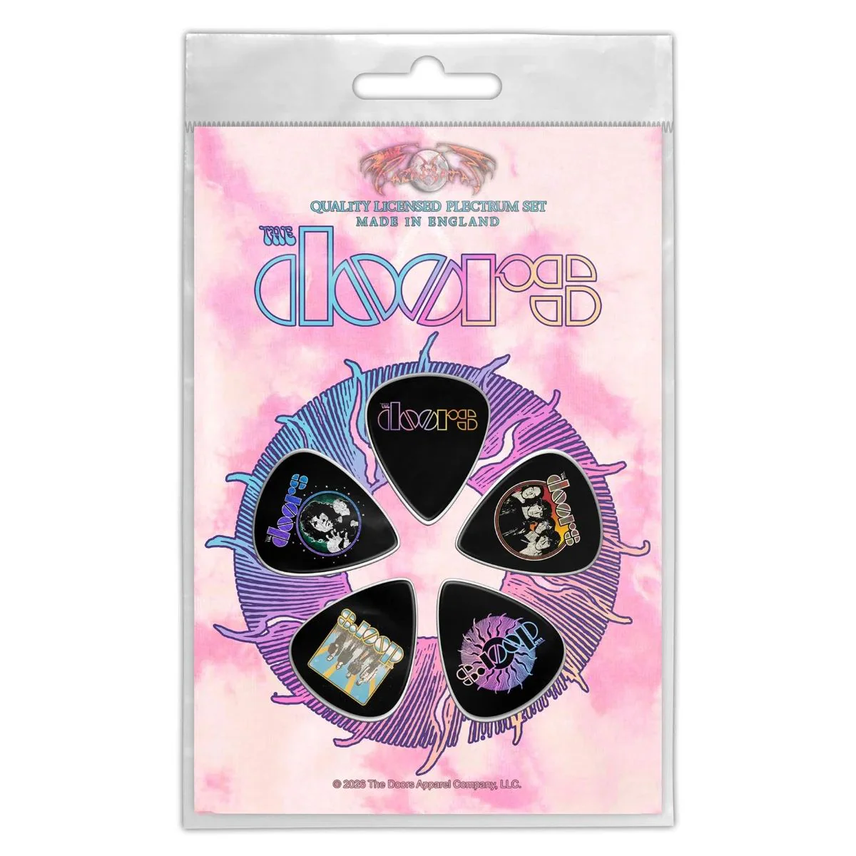Doors - 5 x Guitar Picks Plectrum Pack (Sun)