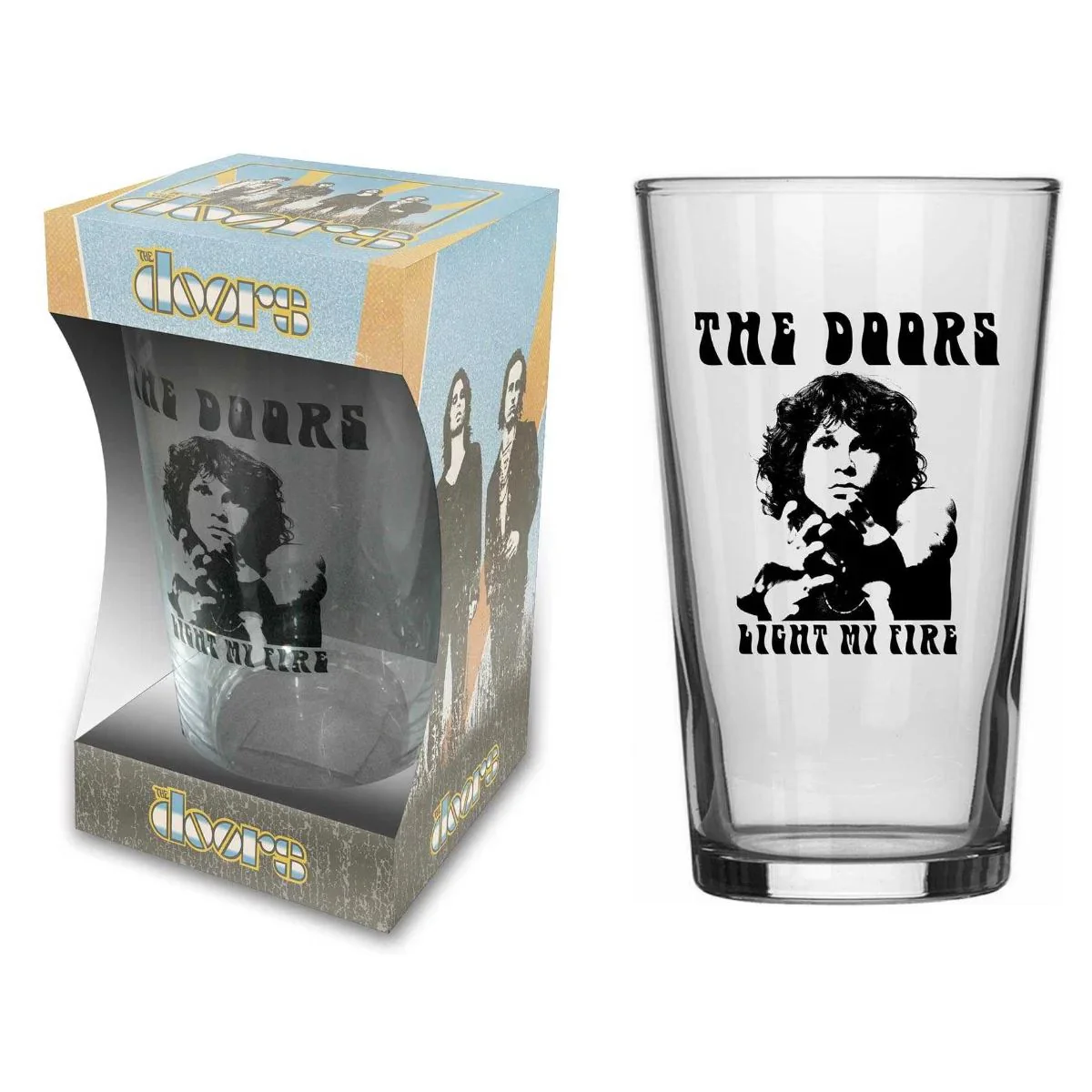 Doors - Beer Glass - Pint - Light My Fire