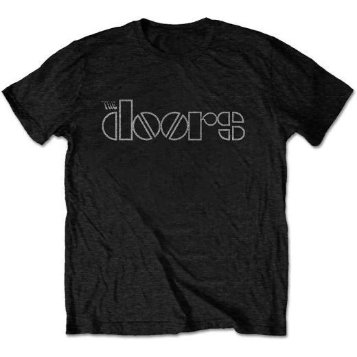 Doors - Logo Black Shirt - 100% Official Merchandise