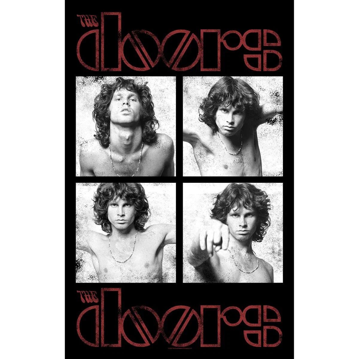 Doors - Premium Textile Poster Flag (Jim Morrison) 104cm x 66cm