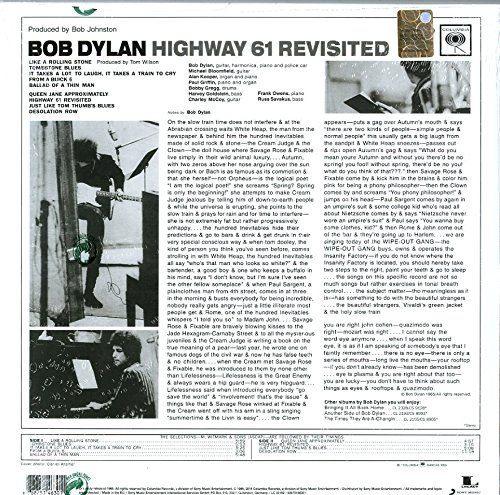 Dylan, Bob - Highway 61 Revisited (180g Legacy Vinyl mono) - Vinyl - New - Image 2
