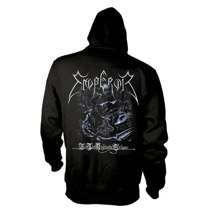 Emperor - Zip Black Hoodie (In The Nightside Eclipse) - 100% Official Merchandise - Image 2