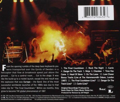 Europe - Final Countdown, The (U.S. 2001 reissue w. 3 bonus live tracks) - CD - New - Image 2