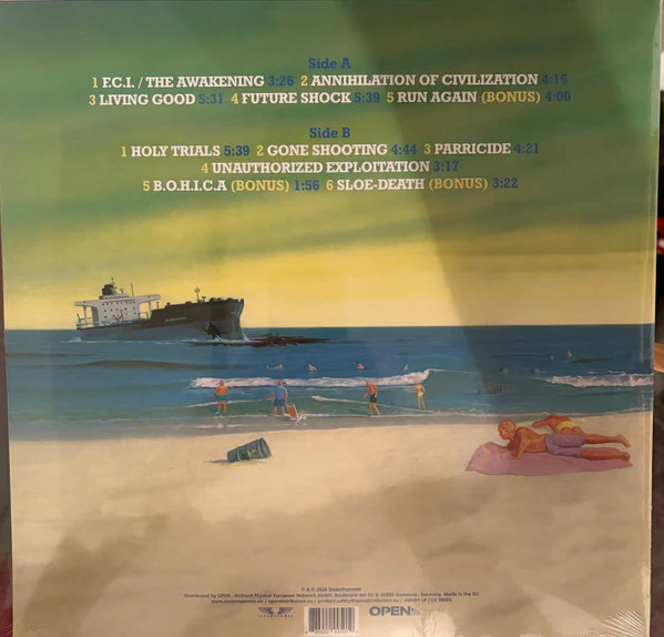 Evildead - Annihilation Of Civilization (2026 gatefold reissue with 3 bonus tracks) - Vinyl - New - Image 2