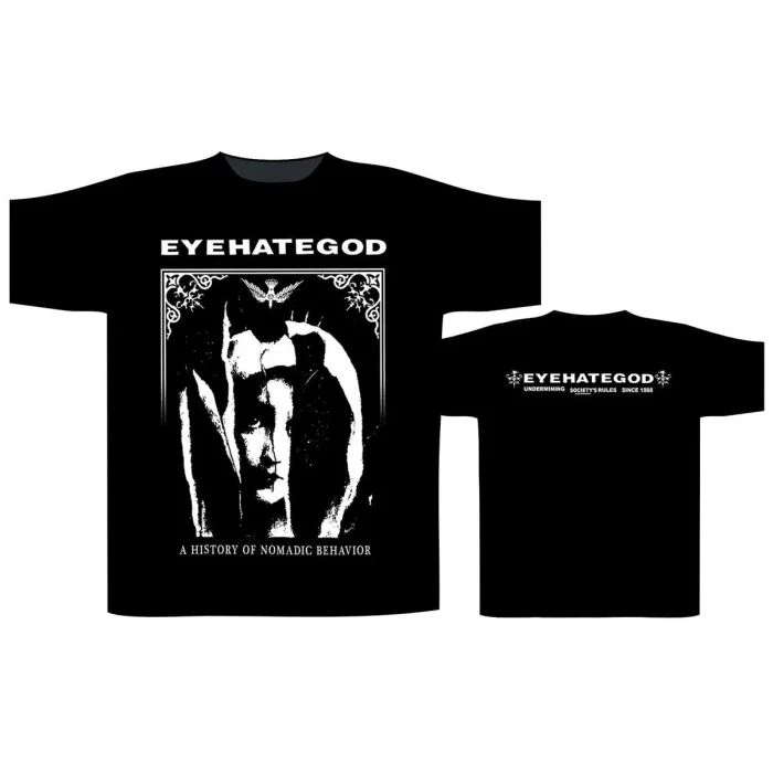 Eyehategod - A History Of Nomadic Behavior Black Shirt - 100% Official Merchandise