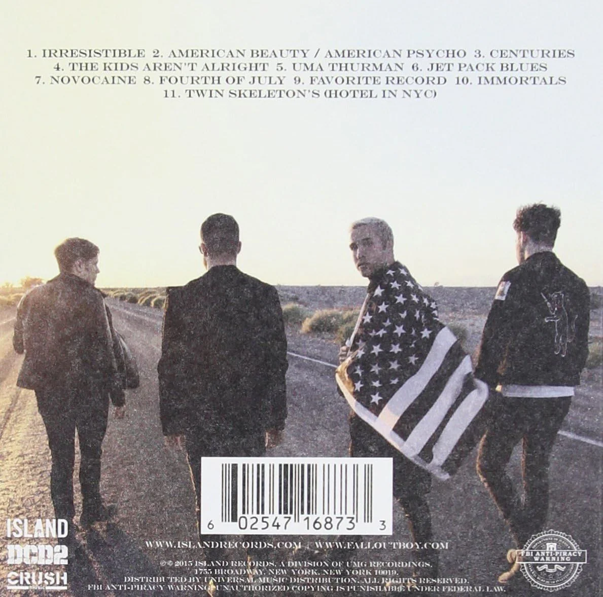 Fall Out Boy - American Beauty/American Psycho - CD - New - Image 2