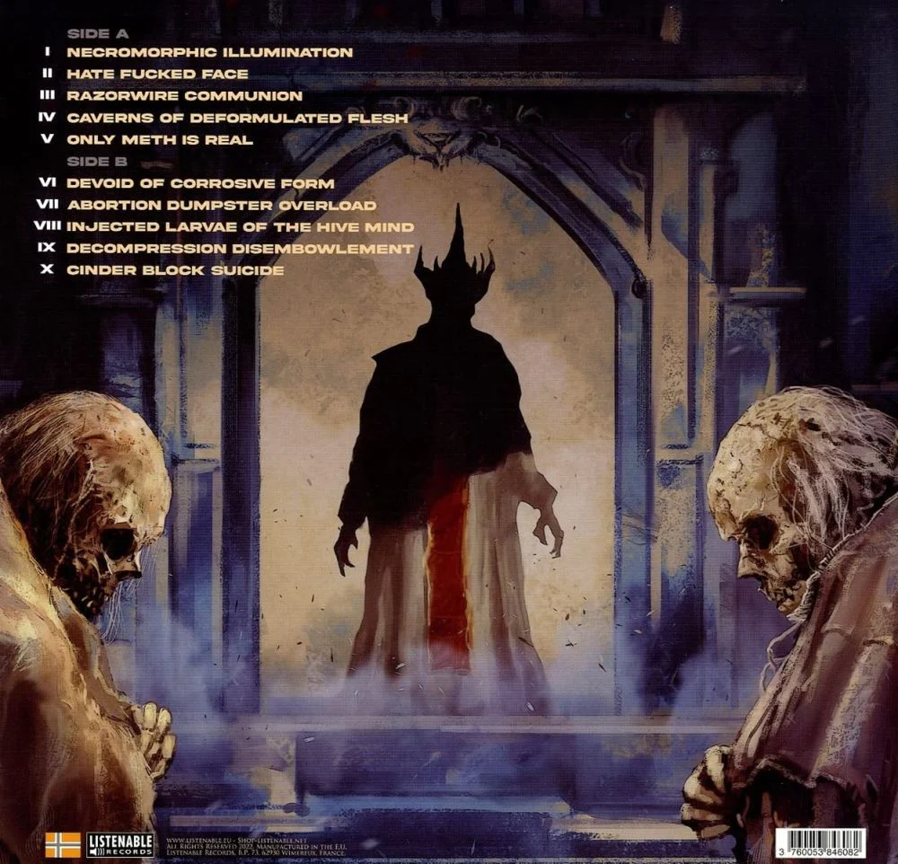 Fetal Blood Eagle - Indoctrinate (Ltd. Ed. Transparent Blue vinyl gatefold) - Vinyl - New - Image 2