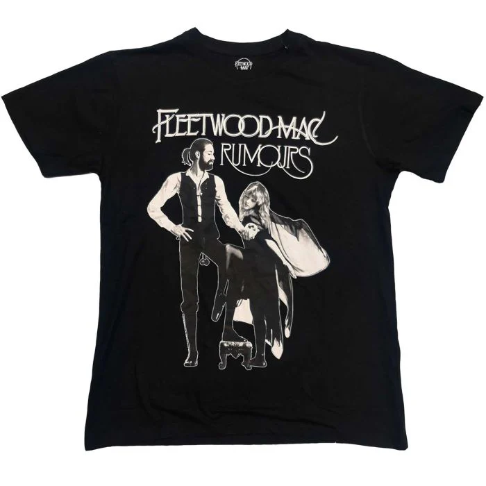 Fleetwood Mac - 3XL, 4XL, 5XL Rumours Black Shirt - 100% Official Merchandise