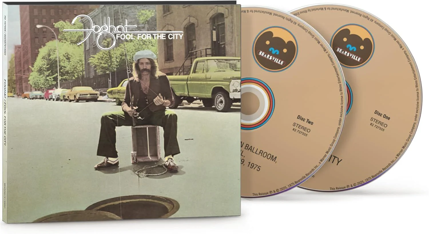 Foghat - Fool For The City (2025 50th Anniversary Ed. 2CD digipak reissue) - CD - New