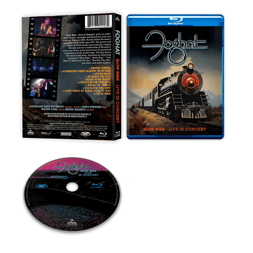 Foghat - Slow Ride: Live In Concert (RA/B/C) - Blu-Ray - Music