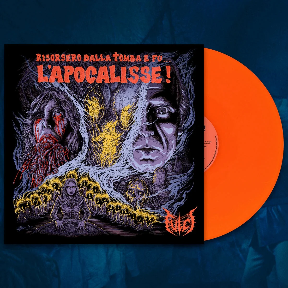 Fulci - Risorsero Dalla Tomba E Fu... L'Apocalisse! (Neon Orange Vinyl) - Vinyl - New