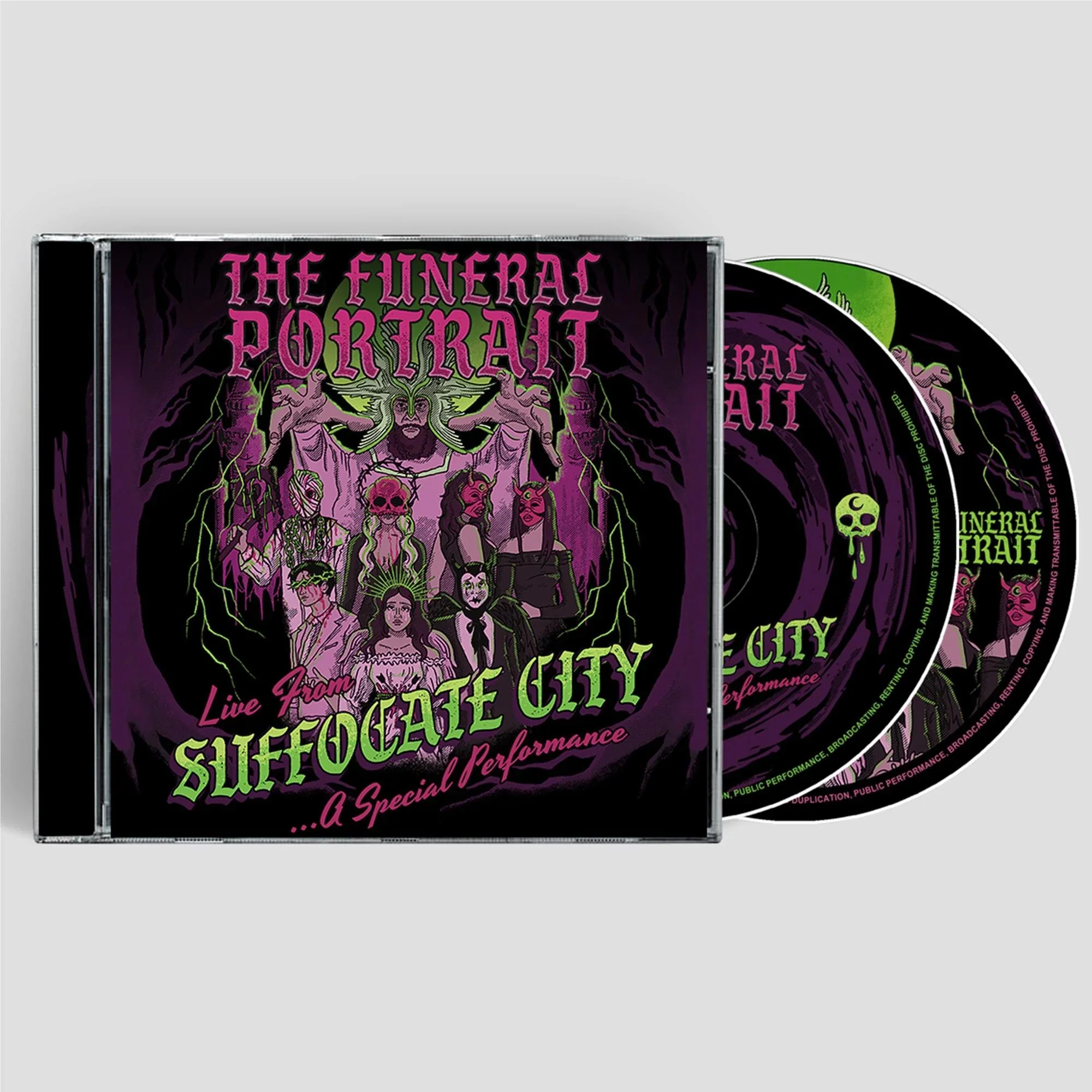 Funeral Portrait - Live From Suffocate City (CD/Blu-Ray) - CD - New