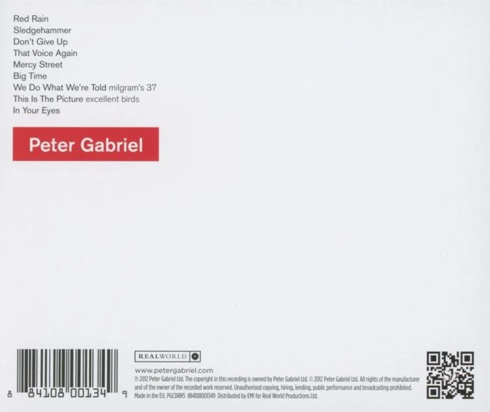 Gabriel, Peter - So (2012 remastered reissue) - CD - New - Image 2