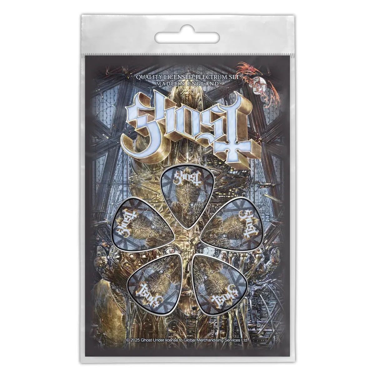 Ghost - 5 x Guitar Picks Plectrum Pack (Impera)