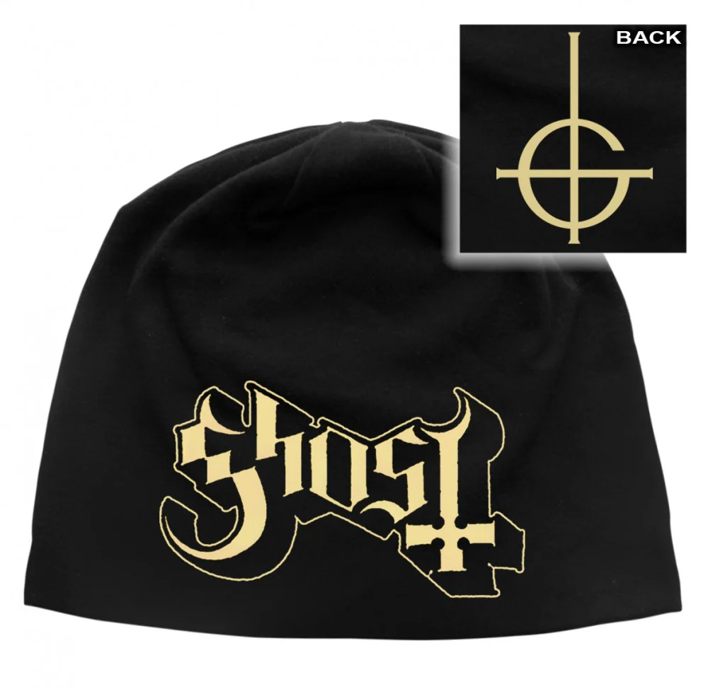 Ghost - Light Cotton Beanie - Printed - Logo