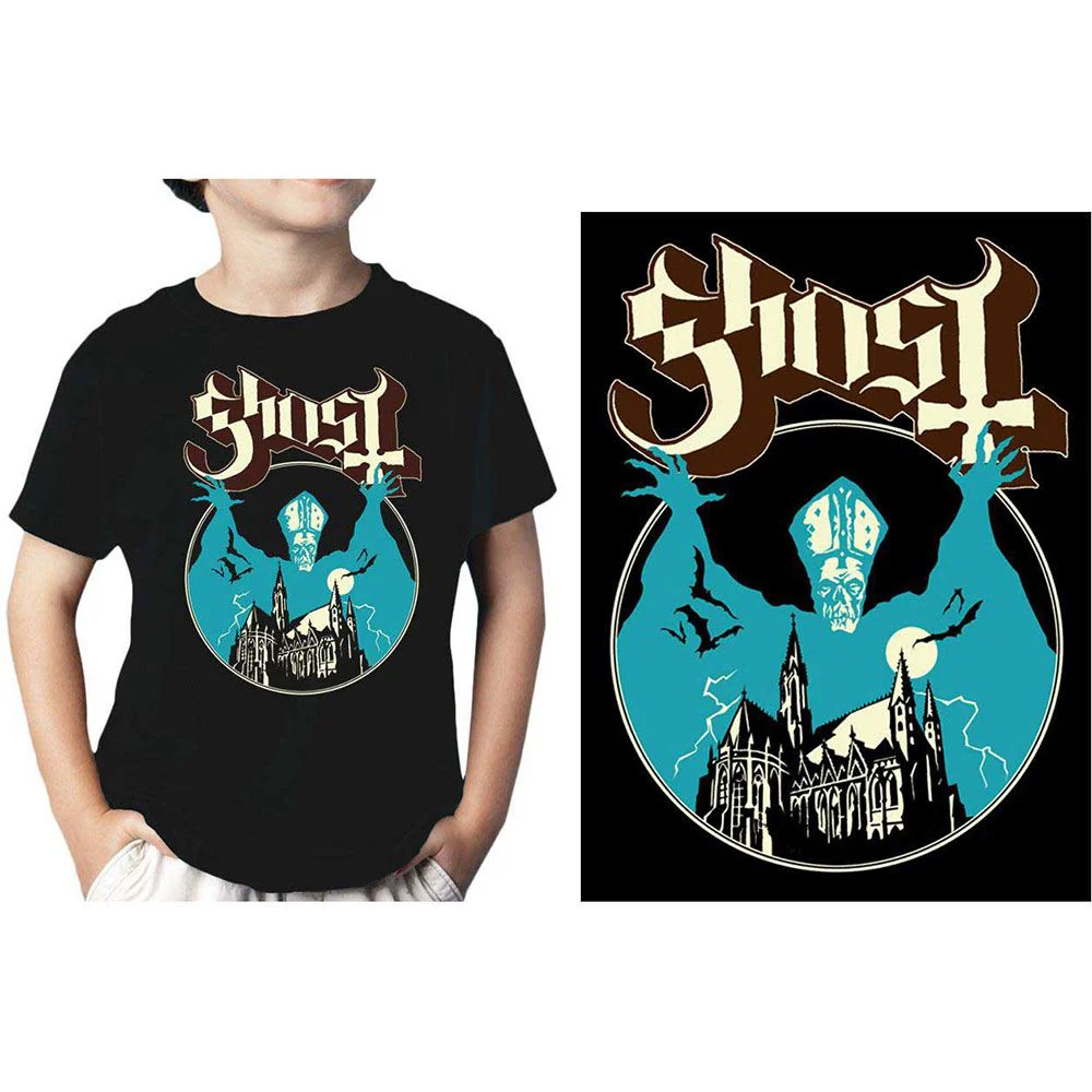 Ghost - Opus Eponymous Toddler and Youth Black Shirt - 100% Official Merchandise