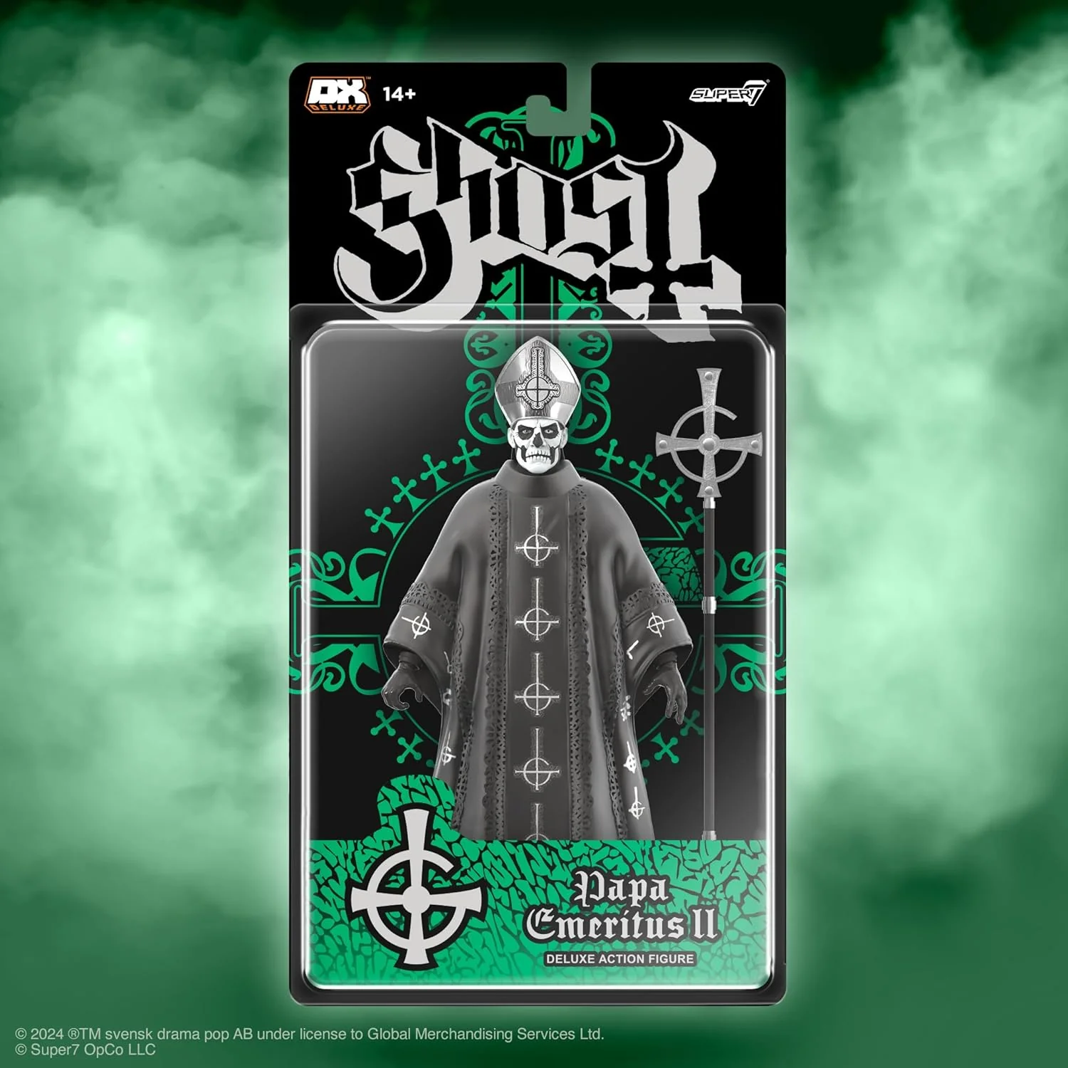 Ghost - Papa Emeritus II DELUXE 7 inch Super7 ReAction Figure