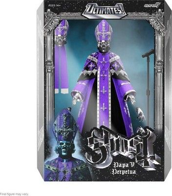 Ghost - Papa V Perpetua (Wave 5) ULTIMATES! 7 inch Super7 ReAction Figure