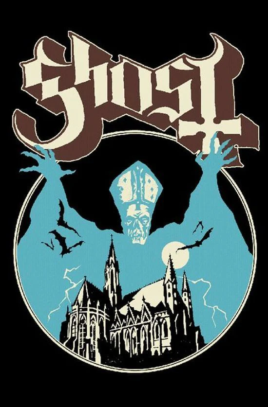 Ghost - Premium Textile Poster Flag (Opus Eponymous) 104cm x 66cm